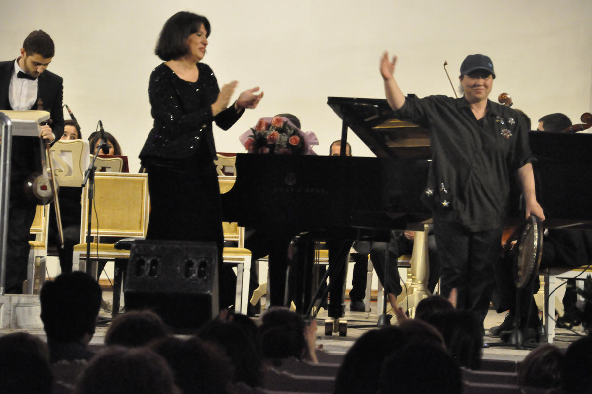 Bəstəkar-pianoçu Pikə Axundovanın müəllif konserti keçirilib (FOTO)