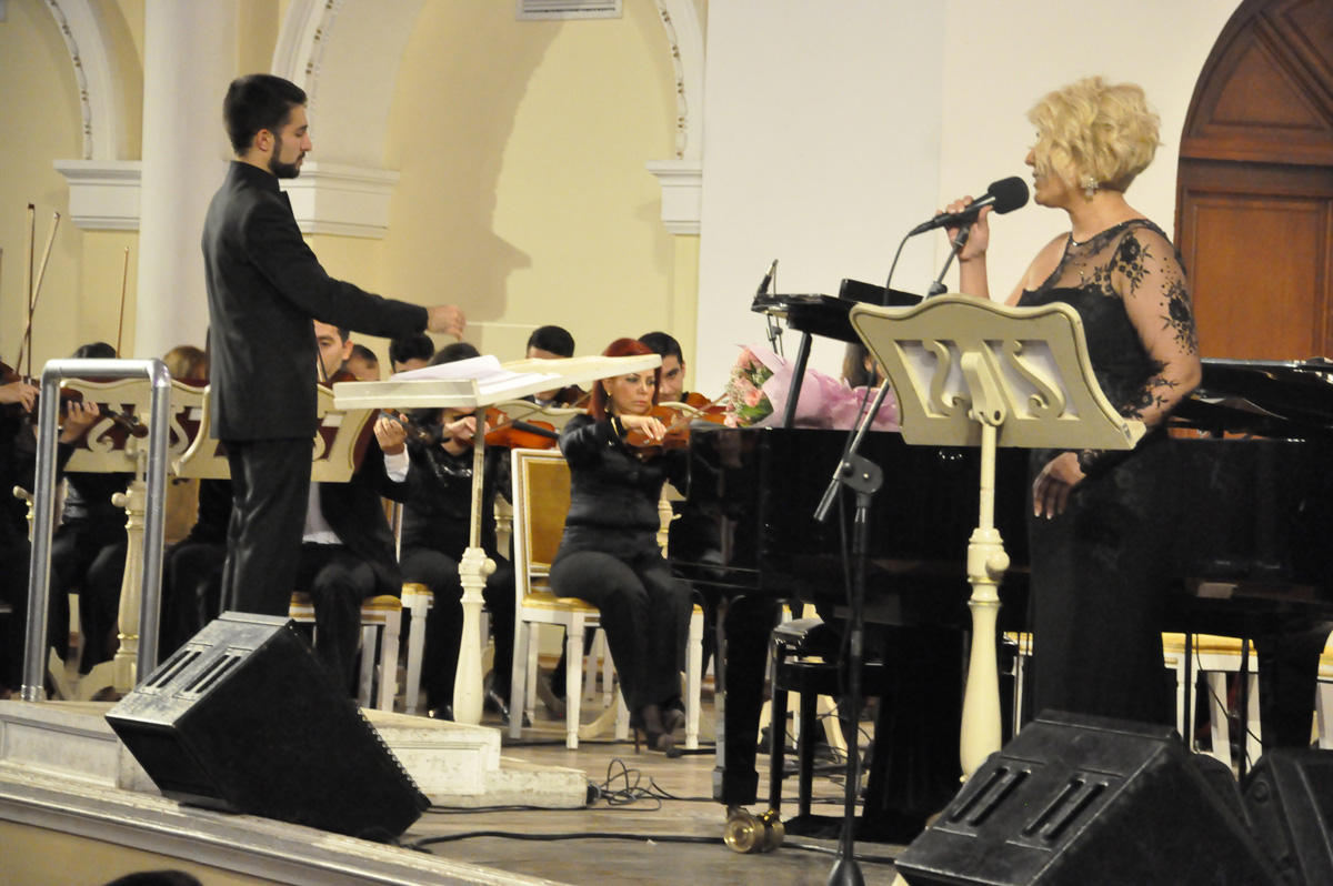 Bəstəkar-pianoçu Pikə Axundovanın müəllif konserti keçirilib (FOTO)
