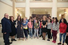 Heydər Əliyev Fondunun vitse-prezidenti Leyla Əliyeva: Dünyada ən böyük qüvvə - sevgi, xeyir və inamdır (FOTO)