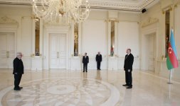 Prezident İlham Əliyev Yunanıstan səfirinin etimadnaməsini qəbul edib (FOTO) (YENİLƏNİB)