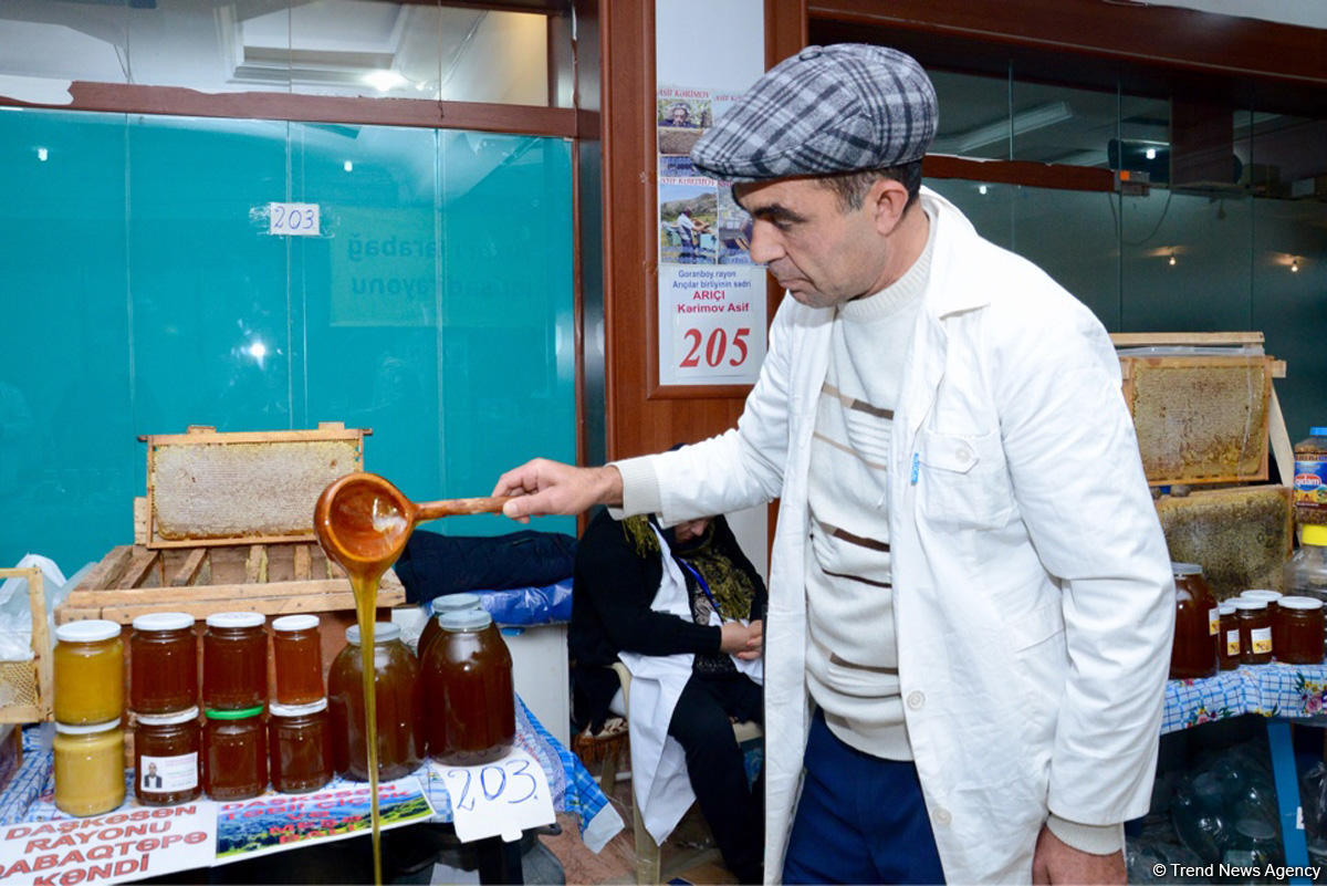 Bakıda bal yarmarkası - FOTOREPORTAJ