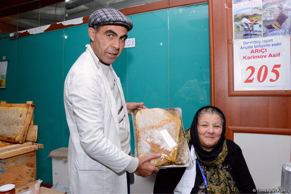 Bakıda bal yarmarkası - FOTOREPORTAJ