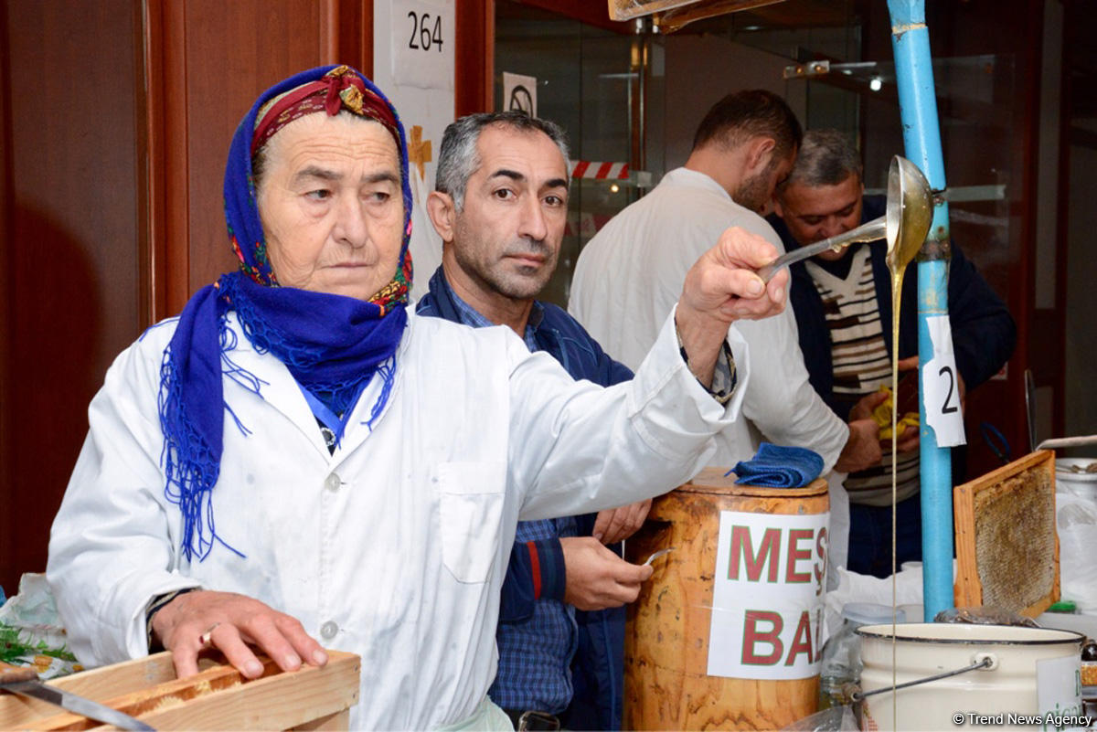 Bakıda bal yarmarkası - FOTOREPORTAJ