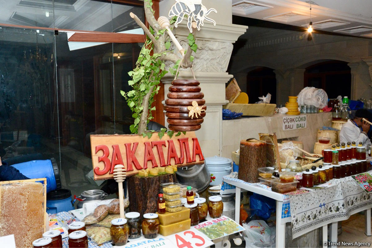 Bakıda bal yarmarkası - FOTOREPORTAJ