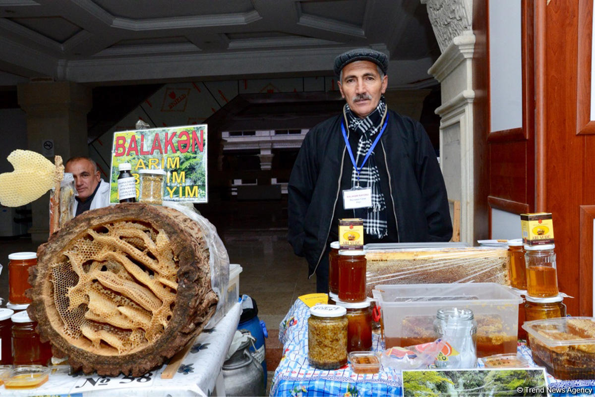 Bakıda bal yarmarkası - FOTOREPORTAJ