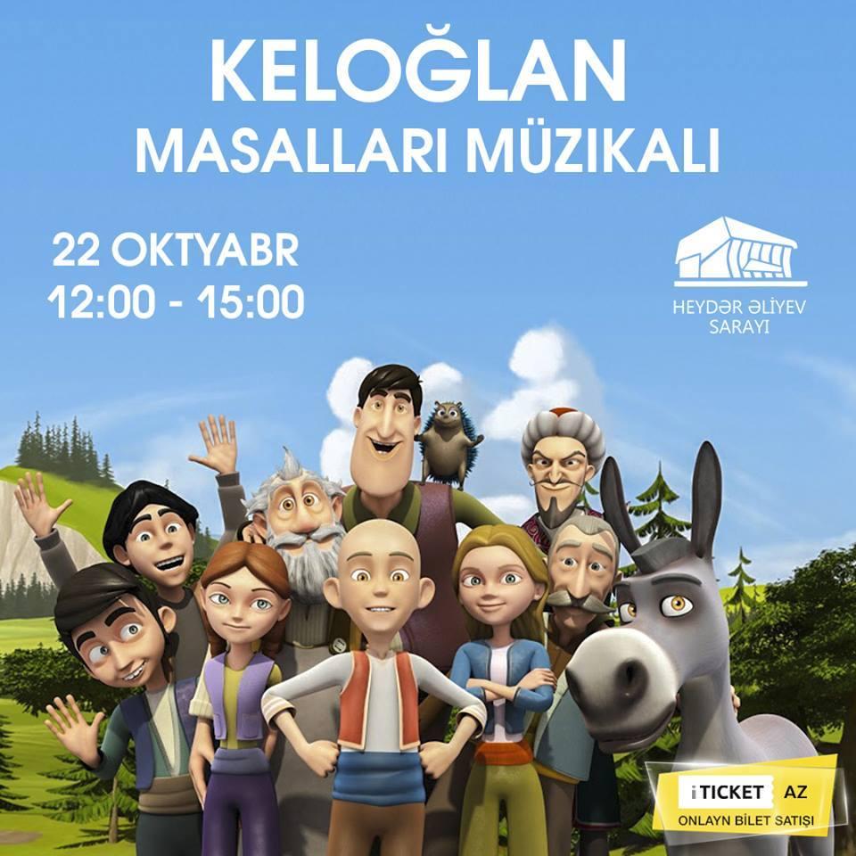 Heydər Əliyev Sarayında "Keloğlan Masalları Müzikali-2"  təqdim ediləcək