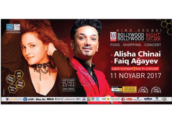"Bollywood Night": Faiq Ağayev və Fəxriyyə Xələfova jurnalistlərlə görüşəcəklər