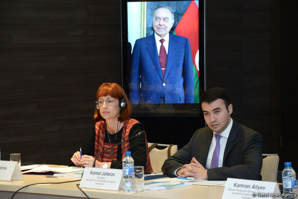 Kamran Əliyev: Azərbaycanda korrupsiyaya qarşı möhkəm siyasi iradə var (FOTO)