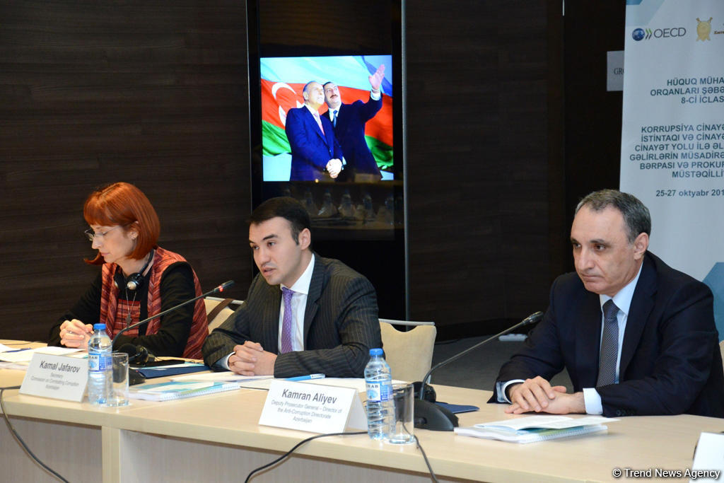 Kamran Əliyev: Azərbaycanda korrupsiyaya qarşı möhkəm siyasi iradə var (FOTO)