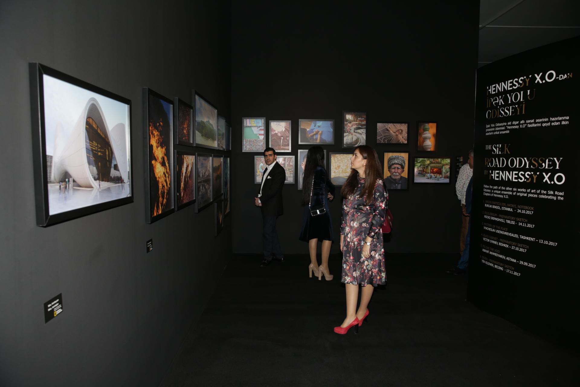Heydər Əliyev Mərkəzində “İpək Yolu Odisseyi” sərgisinin açılışı olub (FOTO)