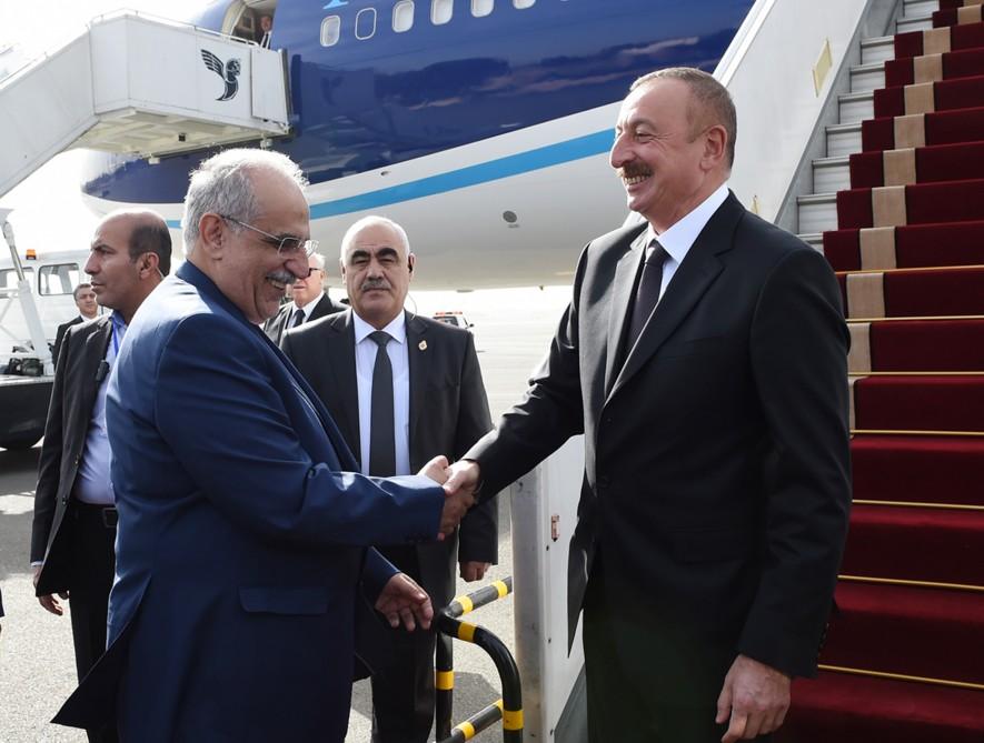 Prezident İlham Əliyev İrana səfərə gəlib (FOTO) (YENİLƏNİB)