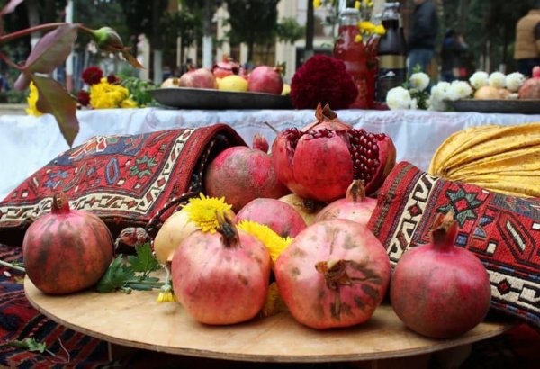 Göyçayda XIII Nar festivalında: Ən böyük nar 1 kq-dan çoxdur (FOTO)