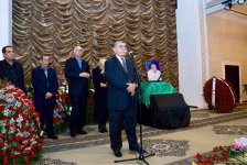 Rafiq Hüseynovla vida mərasimi keçirilir (FOTO)