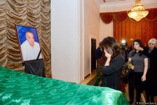 Rafiq Hüseynovla vida mərasimi keçirilir (FOTO)