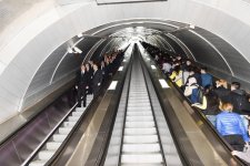 Prezident İlham Əliyev Bakı Metropoliteninin retro vaqonları ilə tanış olub (FOTO) (YENİLƏNİB)