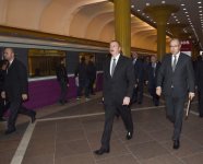 Prezident İlham Əliyev Bakı Metropoliteninin retro vaqonları ilə tanış olub (FOTO) (YENİLƏNİB)