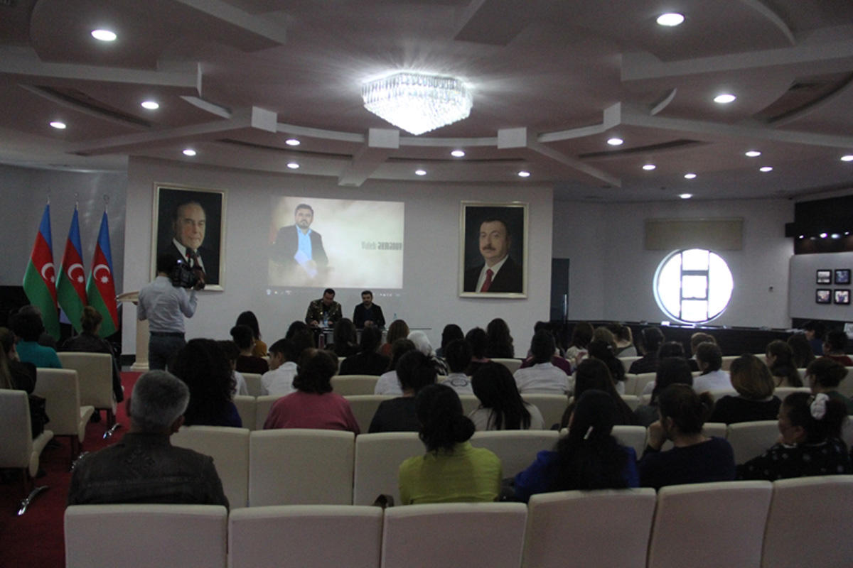 Baş ssenarist Valeh Əhmədovla görüş keçirilib (FOTO)