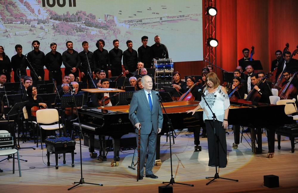 Leyla Əliyeva bəstəkar Tofiq Quliyevin 100 illik yubiley gecəsində iştirak edib (FOTO)