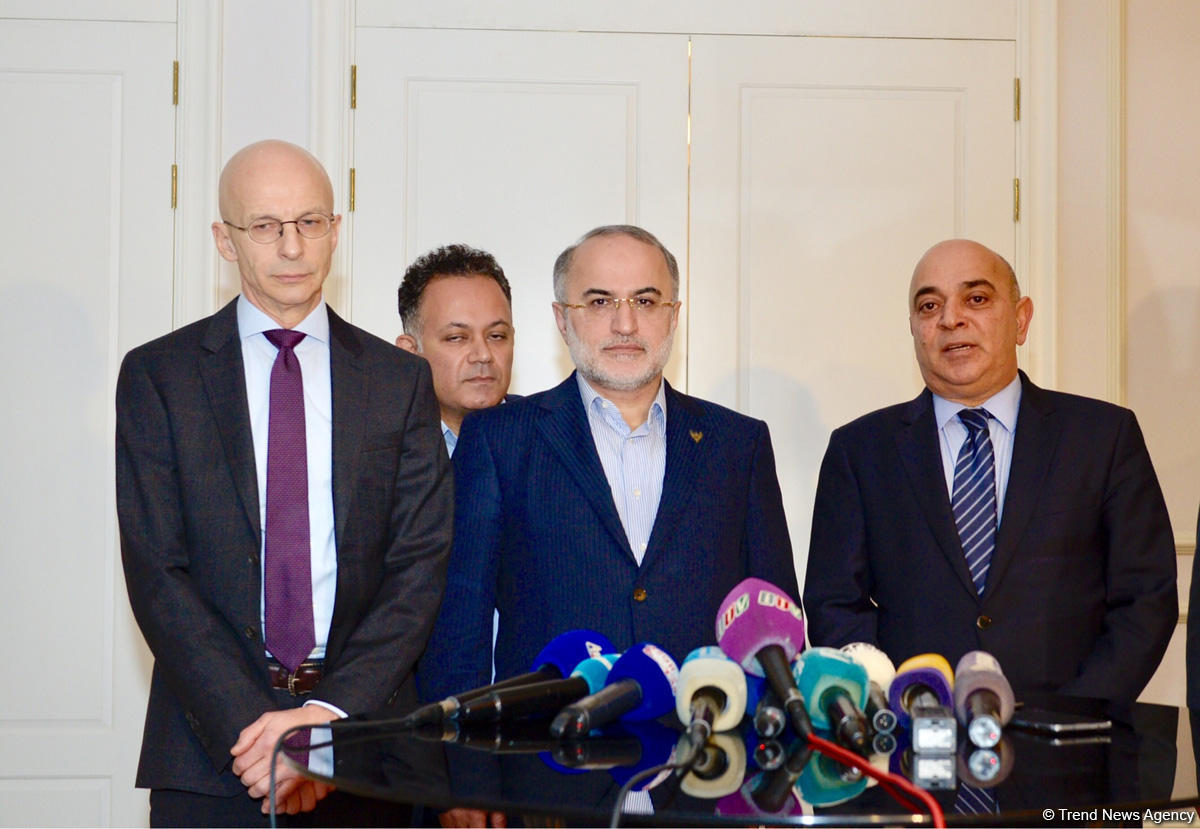 Bakıda "Şimal-Cənub" dəhlizi üzrə işçi qrupunun dördtərəfli görüşü keçirilir (FOTO)