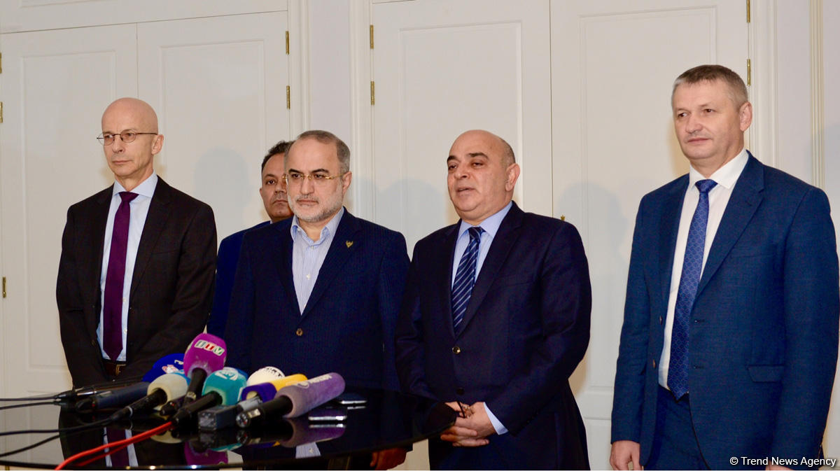 Bakıda "Şimal-Cənub" dəhlizi üzrə işçi qrupunun dördtərəfli görüşü keçirilir (FOTO)