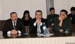Əflatun Amaşov: Bəzi hallarda kriminal xəbərlər şişirdilir (FOTO)