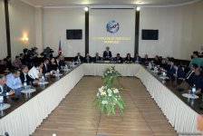 Əflatun Amaşov: Bəzi hallarda kriminal xəbərlər şişirdilir (FOTO)