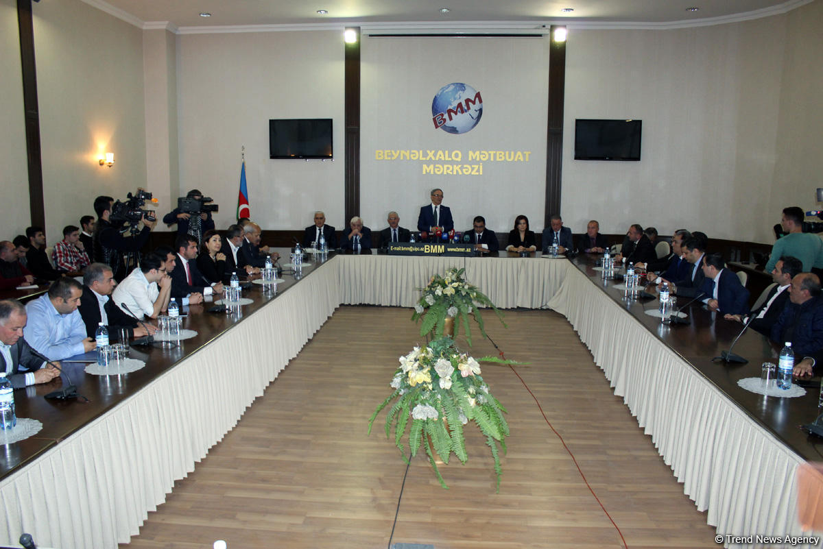 Əflatun Amaşov: Bəzi hallarda kriminal xəbərlər şişirdilir (FOTO)