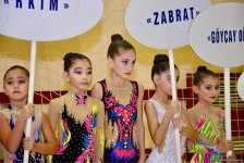 Bədii gimnastika üzrə 2-ci Sumqayıt açıq birinciliyi keçirilir (FOTO)
