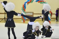 Bədii gimnastika üzrə 2-ci Sumqayıt açıq birinciliyi keçirilir (FOTO)