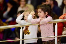 Bədii gimnastika üzrə 2-ci Sumqayıt açıq birinciliyi keçirilir (FOTO)