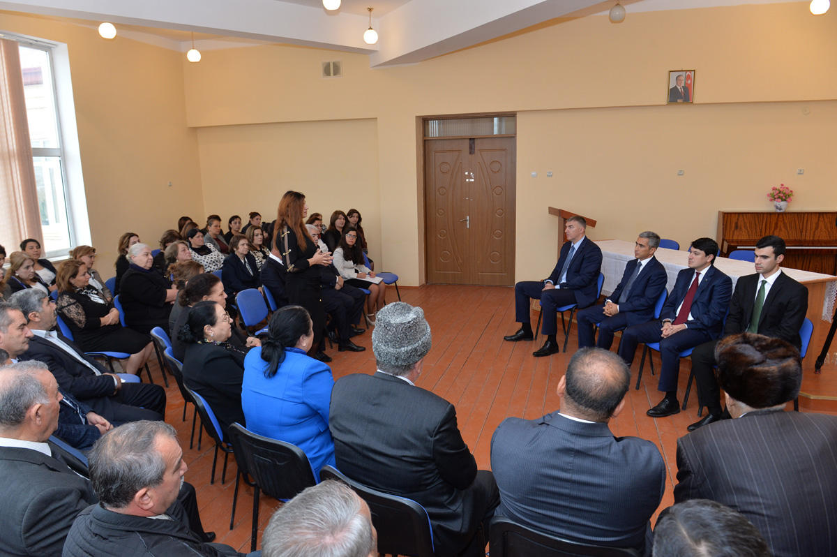 Mehriban Əliyevanın tapşırığı ilə Heydər Əliyev Fondunun numayəndələri Ağdamda (FOTO)