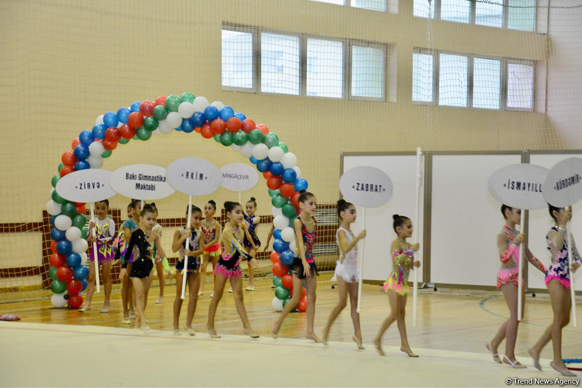 Bədii gimnastika üzrə 2-ci Sumqayıt açıq birinciliyi keçirilir (FOTO)