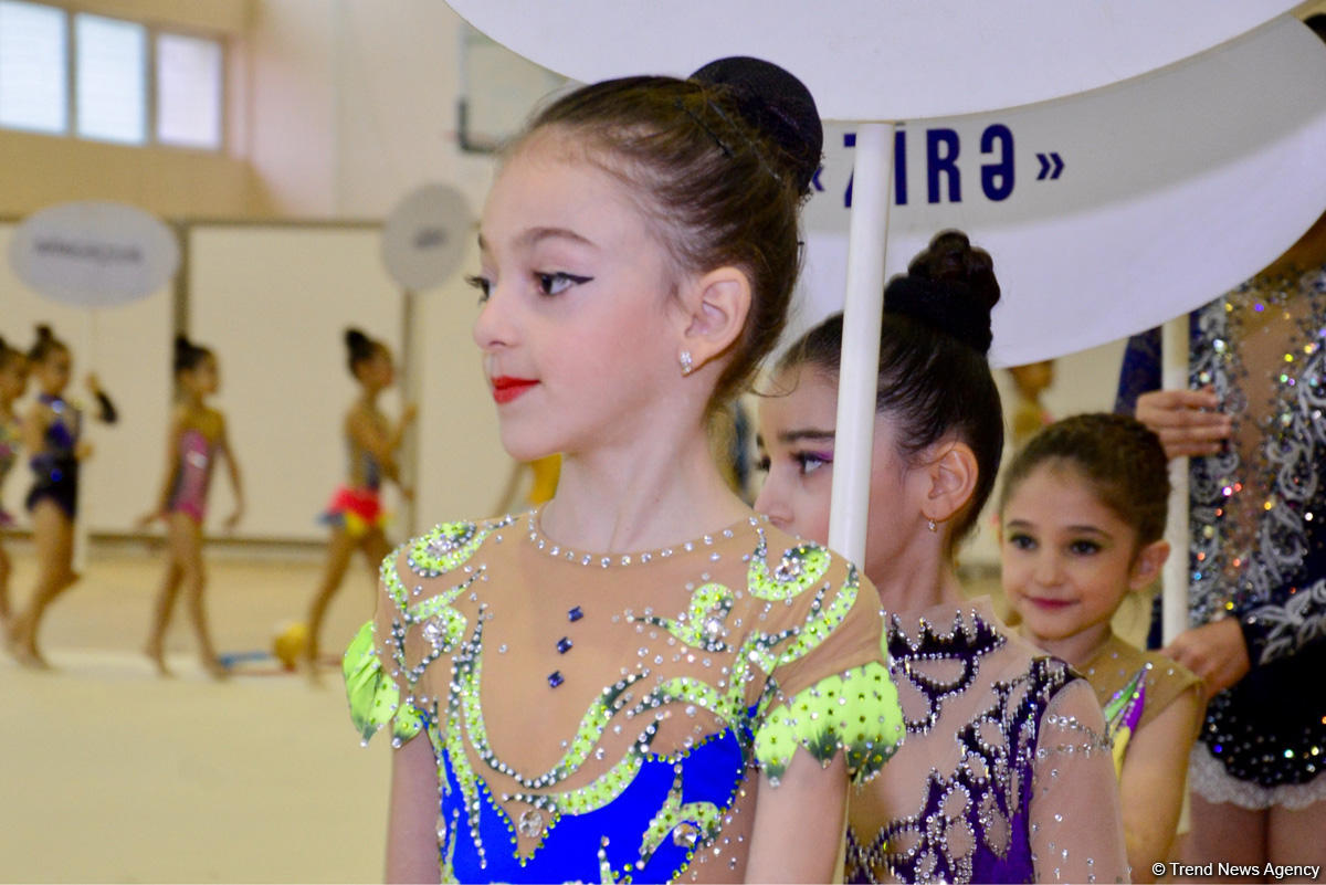 Bədii gimnastika üzrə 2-ci Sumqayıt açıq birinciliyi keçirilir (FOTO)