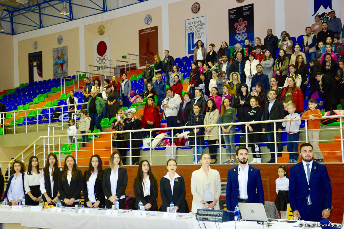 Bədii gimnastika üzrə 2-ci Sumqayıt açıq birinciliyi keçirilir (FOTO)