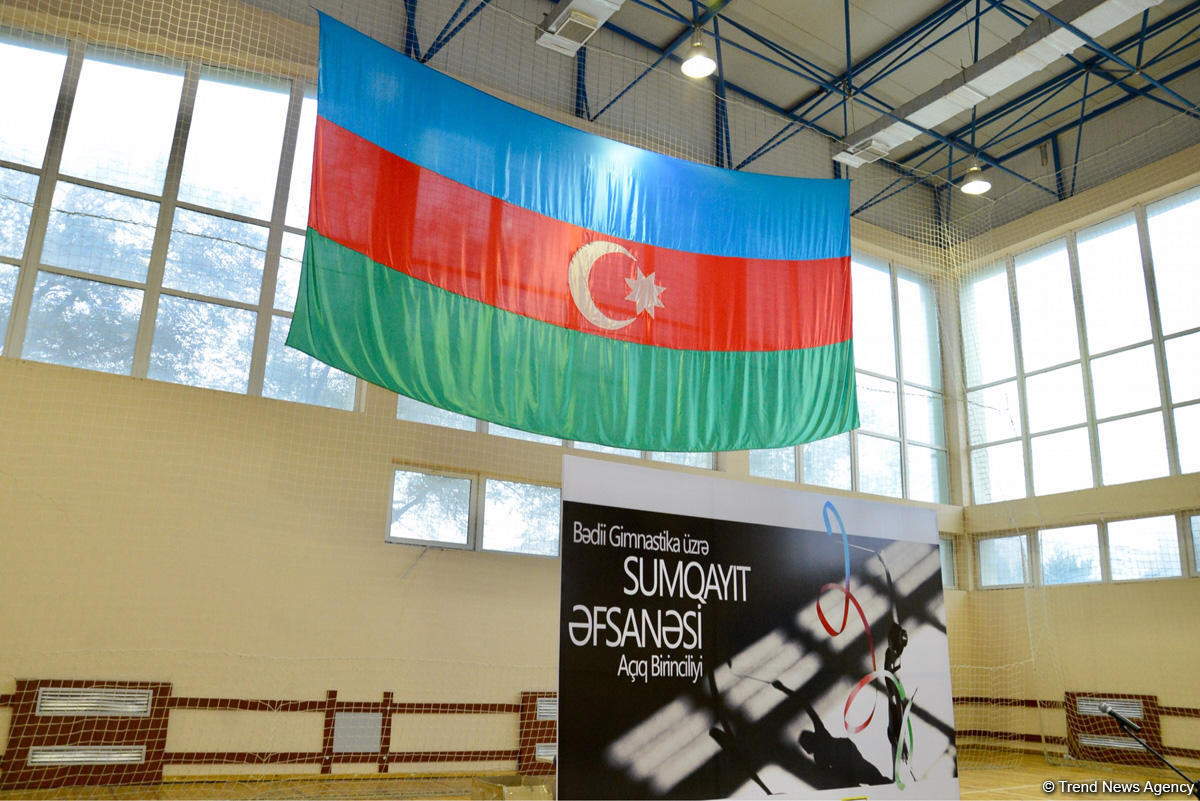 Bədii gimnastika üzrə 2-ci Sumqayıt açıq birinciliyi keçirilir (FOTO)