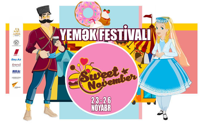 Noyabrın 23-də "Sweet November" Bakı yemək festivalı başlayır (FOTO)