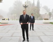 Prezident İlham Əliyev Gəncə Dövlət Filarmoniyasının yeni binasının açılışında iştirak edib (FOTO) (YENİLƏNİB)
