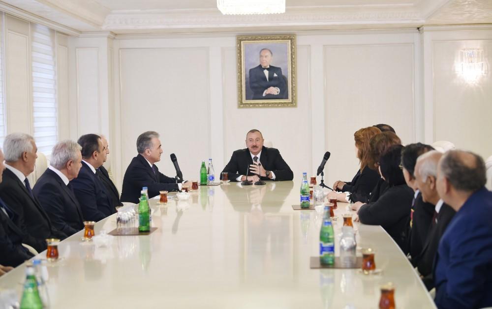 Prezident İlham Əliyev: Dünya xəritəsinə baxanda görürük ki, doğrudan da Azərbaycan uğurlu, sürətli, dayanıqlı inkişaf nümunəsi göstərir