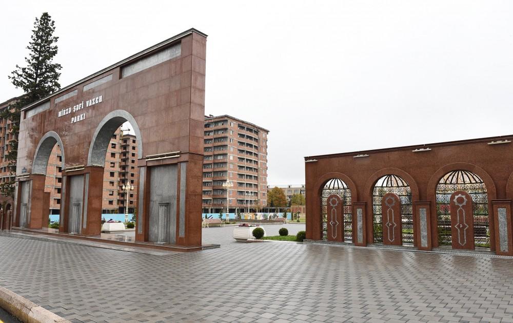Prezident İlham Əliyev Gəncədə Mirzə Şəfi Vazeh muzeyinin açılışında iştirak edib (FOTO)