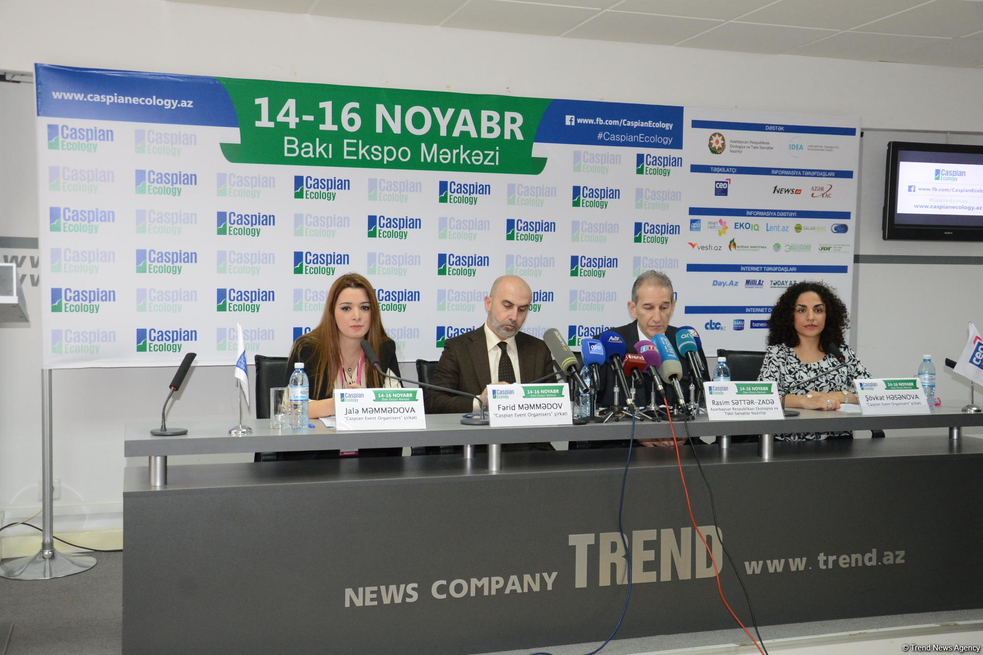 Bakıda "Caspian Ecology 2017" sərgisi başlayır