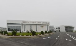 Azərbaycan Prezidenti Abşeron Olimpiya İdman Kompleksinin açılışında iştirak edib (FOTO) (YENİLƏNİB)