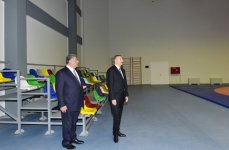 Azərbaycan Prezidenti Abşeron Olimpiya İdman Kompleksinin açılışında iştirak edib (FOTO) (YENİLƏNİB)