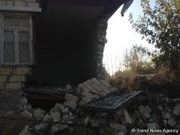 Zəlzələ nəticəsində Ağdamda 130 evə ziyan dəyib (FOTO)