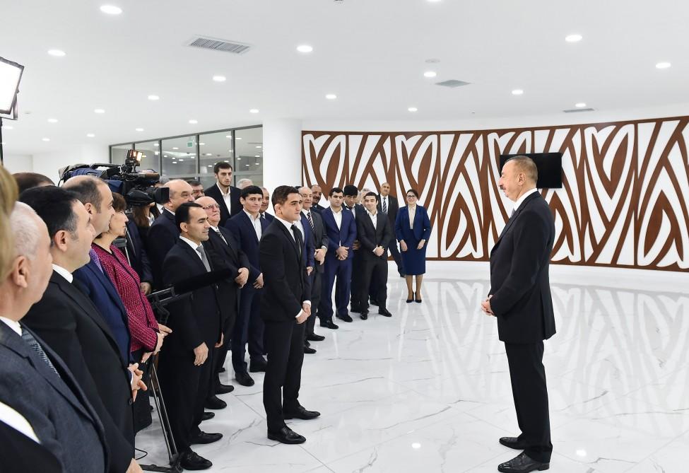 Azərbaycan Prezidenti Abşeron Olimpiya İdman Kompleksinin açılışında iştirak edib (FOTO) (YENİLƏNİB)
