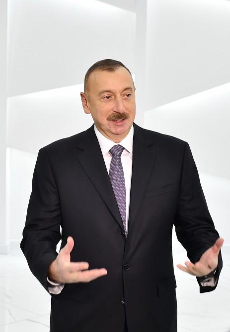 Azərbaycan Prezidenti Abşeron Olimpiya İdman Kompleksinin açılışında iştirak edib (FOTO) (YENİLƏNİB)