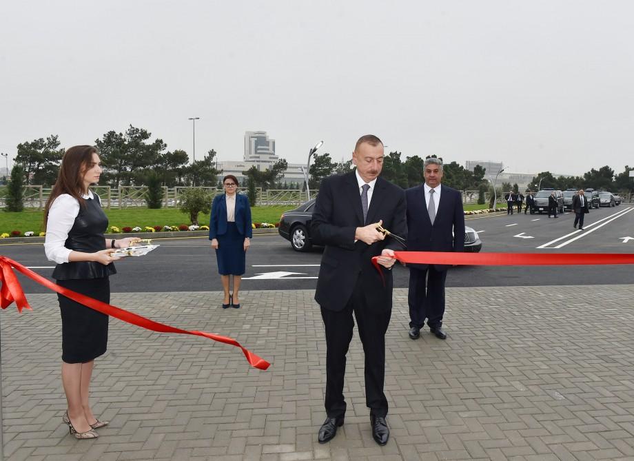 Azərbaycan Prezidenti Abşeron Olimpiya İdman Kompleksinin açılışında iştirak edib (FOTO) (YENİLƏNİB)