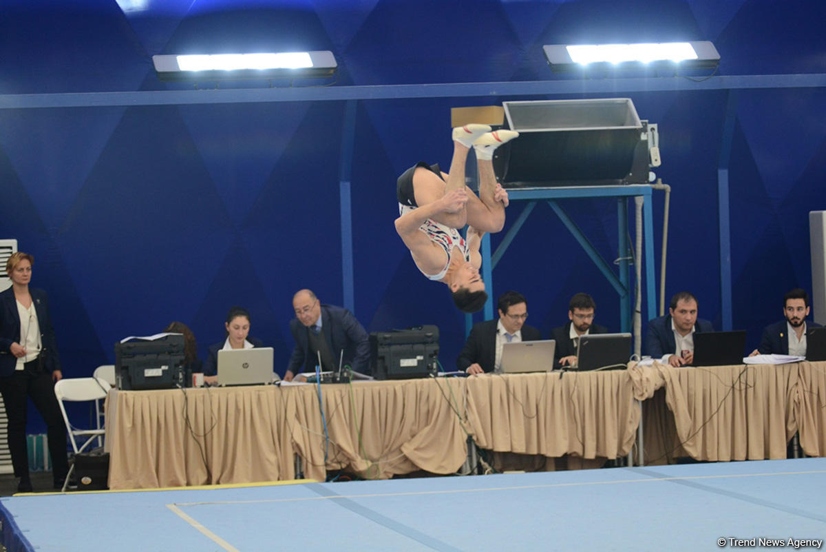 İdman və akrobatika gimnastikası üzrə Azərbaycan çempionatının ikinci günü başlayıb (FOTO)