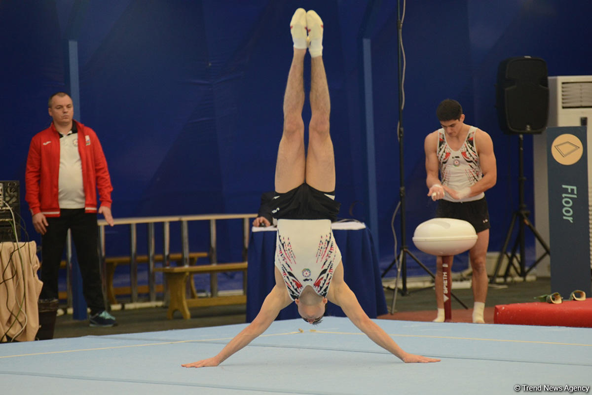 İdman və akrobatika gimnastikası üzrə Azərbaycan çempionatının ikinci günü başlayıb (FOTO)