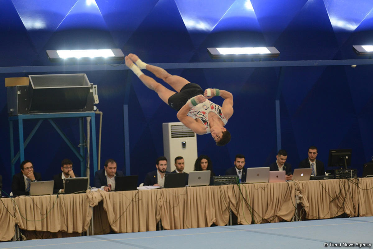 İdman və akrobatika gimnastikası üzrə Azərbaycan çempionatının ikinci günü başlayıb (FOTO)