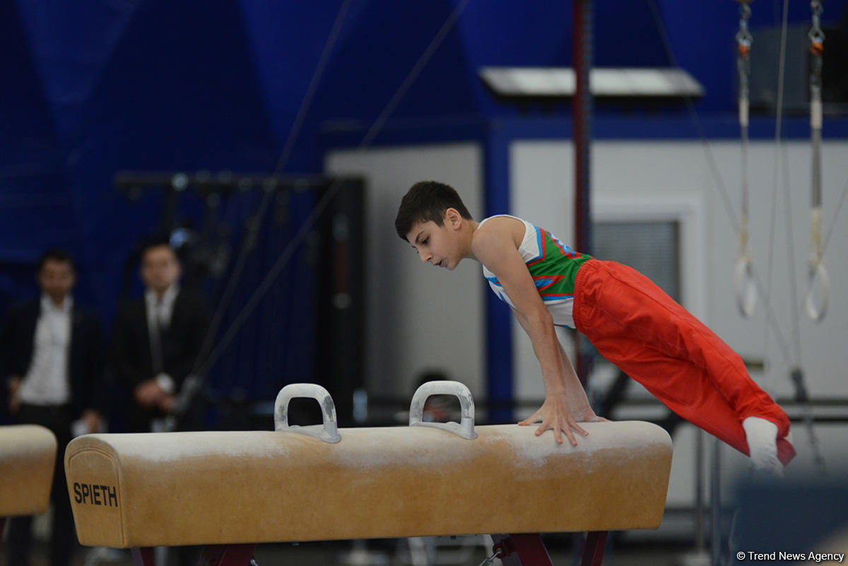 İdman və akrobatika gimnastikası üzrə Azərbaycan çempionatının ikinci günü başlayıb (FOTO)